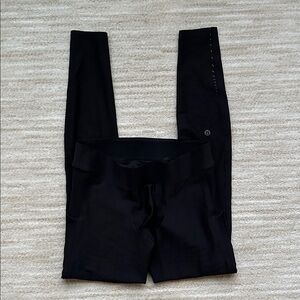 Lululemon Men's SenseKnit M5AB1S Running Tight 28" Reflective Black Size Small